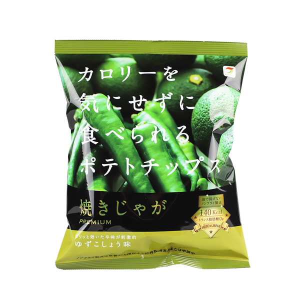 YAKIJYAGA YUZU KOSHO CHIPS 1oz 柚子辣椒薯片非油炸低卡Yuzu