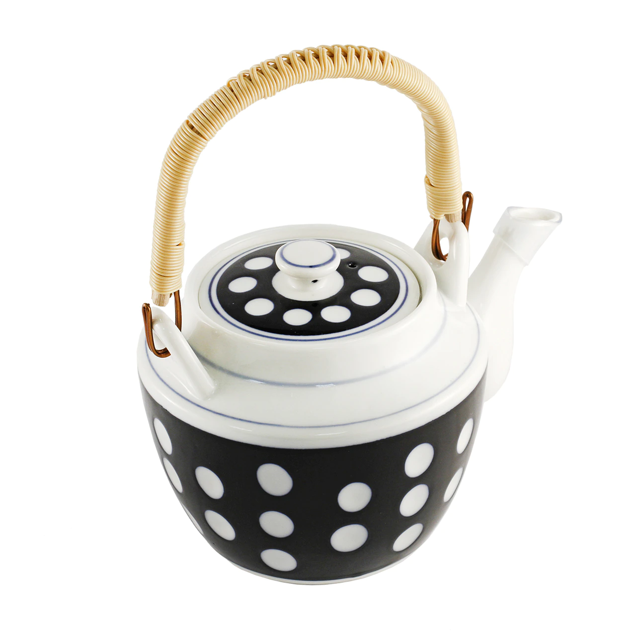 日本波点茶壶 Polka Dot Teapot 52 fl oz【日本进口】