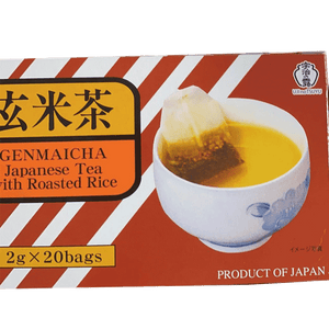 日本进口 玄米茶 袋茶 暖胃祛油健脾消脂 Genmaicha Japanese Tea with Roasted Rice【尝味期Exp.9/19/2024】