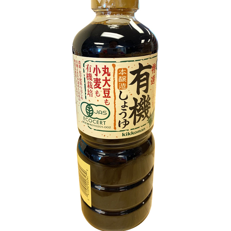 KKM 万字 Organic Soy Sauce 有机酱油 有机小麦丸大豆 特选酱油 750ml JAS认证