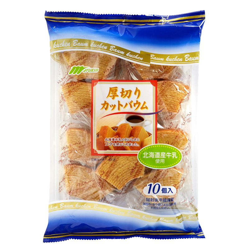 日本进口 MARUKIN 北海道 Mini 小麦千层蛋糕 280g 网红招牌点心