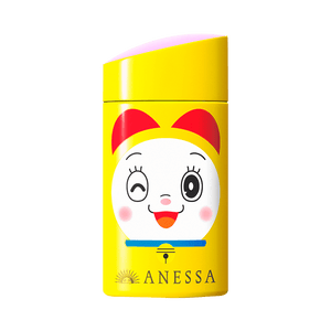 SHISEIDO 资生堂 ANESSA 安耐晒 Limited Doraemon Sunscreen 哆啦A梦限定 敏感肌用 粉金瓶 哆啦美 清透 防晒乳 SPF50 60ml