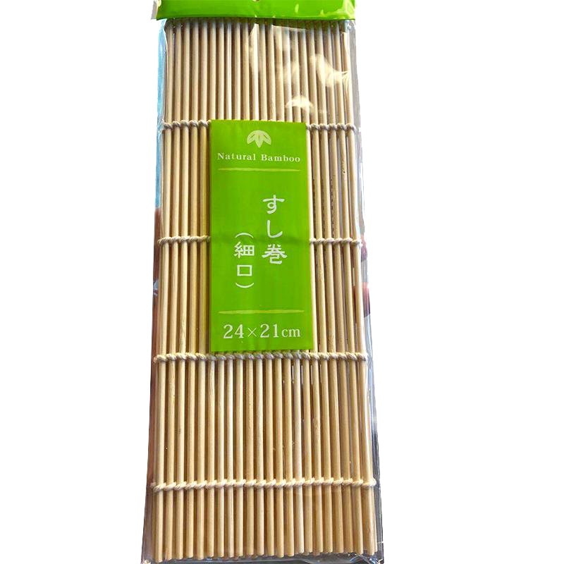 日本  寿司帘 做寿司工具 竹帘 几分钟简单裹出各种口味好吃的寿司 Bamboo Sushi Roller