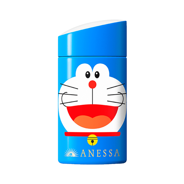 SHISEIDO 资生堂 ANESSA 安耐晒 Limited Doraemon Sunscreen 哆啦A梦限定 小金瓶 笑脸款 水能户外 清透 防晒乳 SPF50 60ml