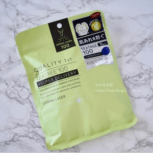 Quality First 皇后秘密 Teatree100 茶树维稳护理 面膜 Derma Laser Super Teatree100 Facial Mask 7 Sheets