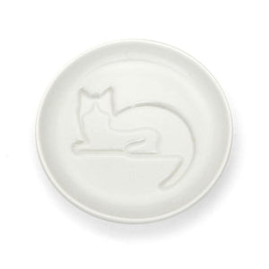 预定[NEW] Alta Relaxing Cat Soy Sauce Dish 3.54" dia【日本进口】