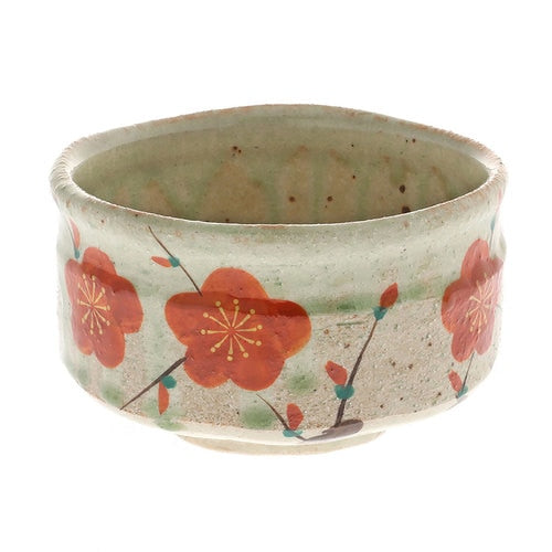 预定[NEW] Matcha Tea Bowl Ume Blossoms 20 fl oz / 4.6" dia【日本进口】