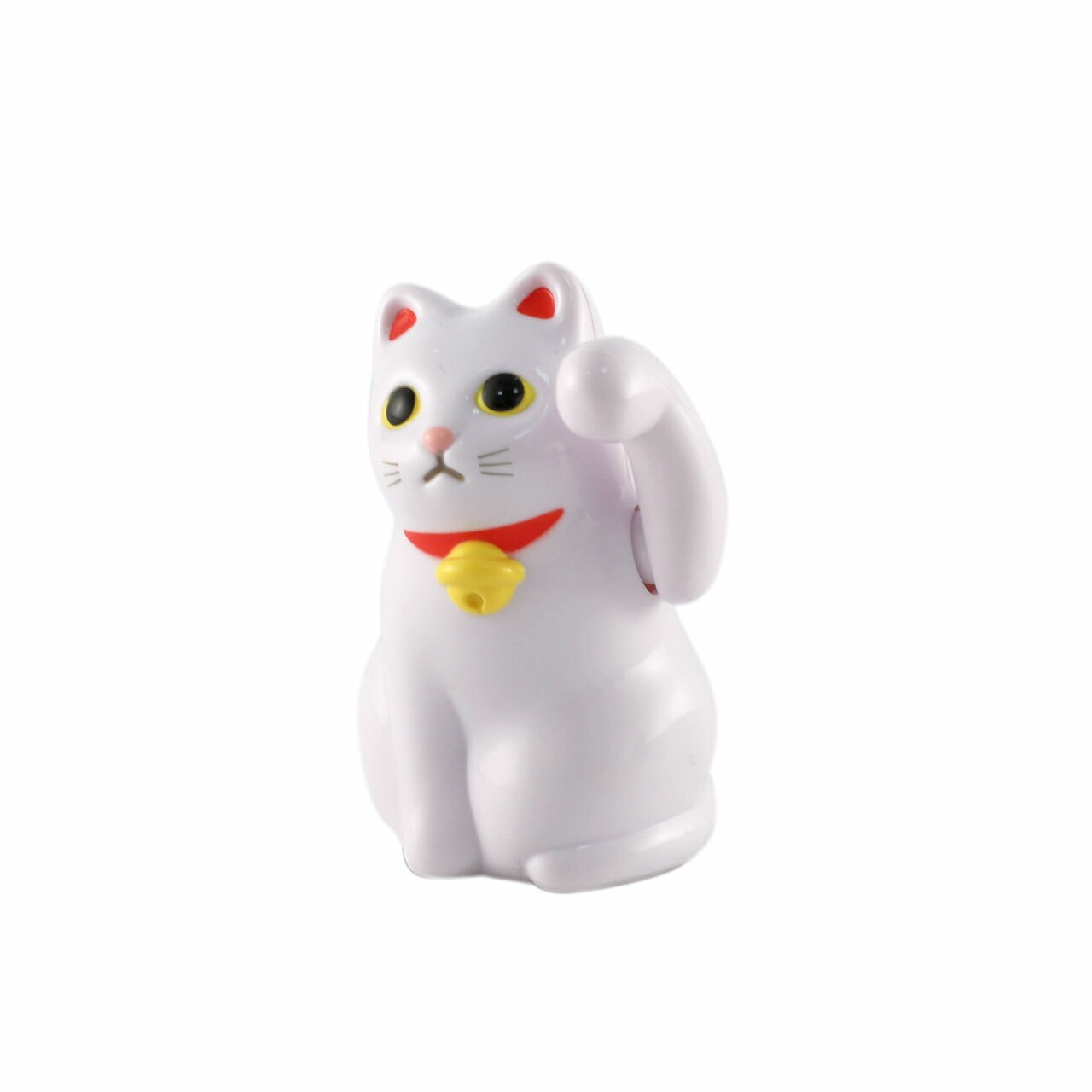 太阳能招财猫 Solar-powered Lucky Cat Maneki Neko 2.48" ht【日本进口】