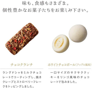 日本精致伴手礼 红帽子 新款粉色礼盒 4中12枚 铁盒