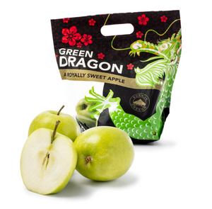 青龙苹果 脆 green dragon apple