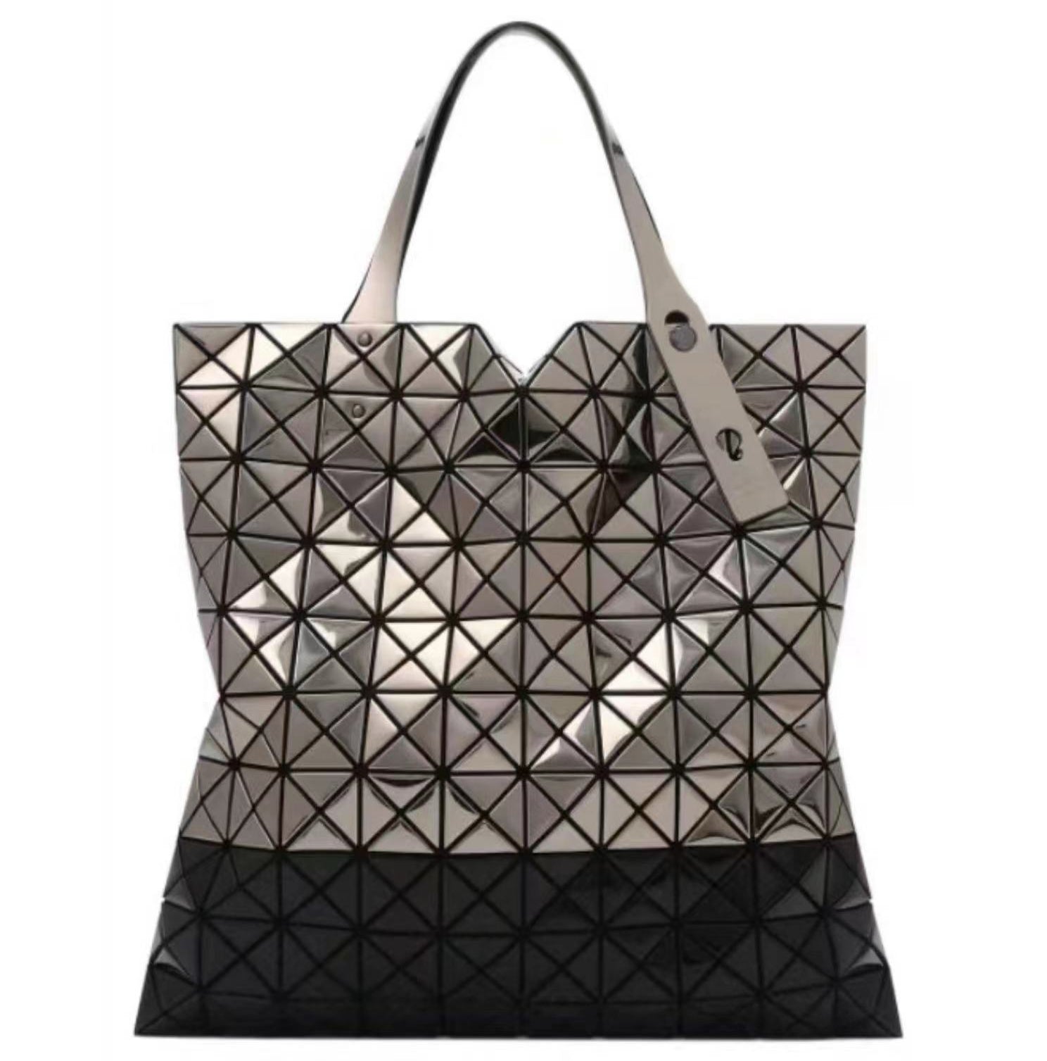 日本三宅一生BAO BAO ISSEY MIYAKE platinum tote 10*10 现货双色限量