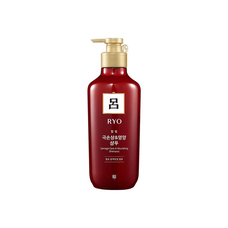 RYO Care & Nourishing Shampoo 550ml 吕 红色 染烫修复滋养 洗发水