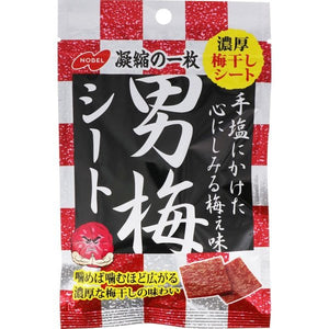 Noble Otoko Ume Sheet 日本男梅 开胃梅干片 27g