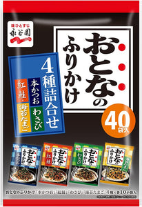 永谷园 海苔 鲣鱼 红鲑鱼 拌饭料 四种口味 40袋