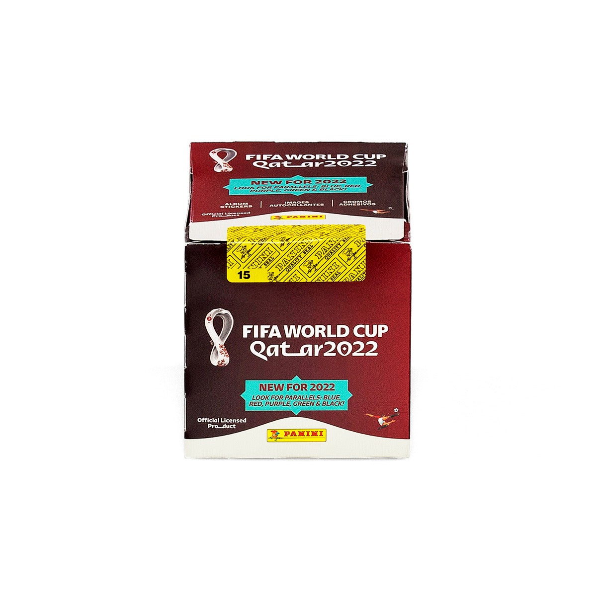 FIFA WORLD CUP QATAR 2022 OFFICIAL STICKER COLLECTION - 50 PACK BOX
