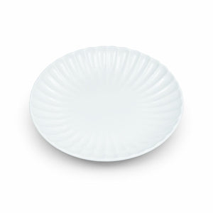 日本 白色 沙拉盘 Kasumi Daisy White Salad Plate 7.1" dia