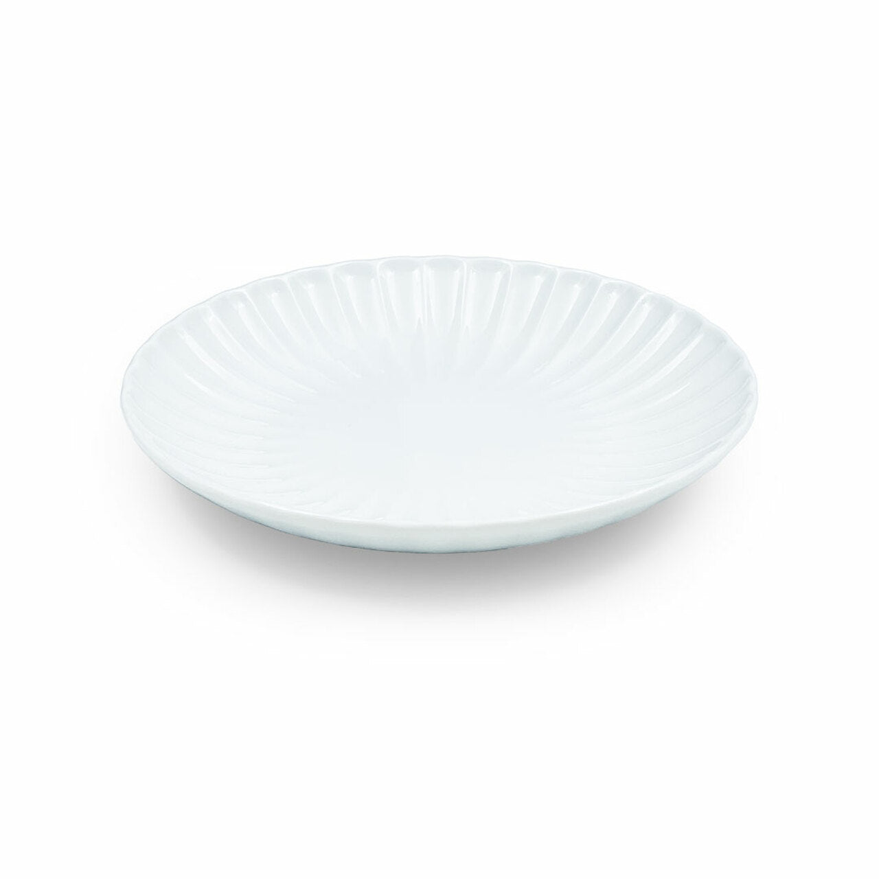 日本 白色 沙拉盘 Kasumi Daisy White Salad Plate 7.1" dia