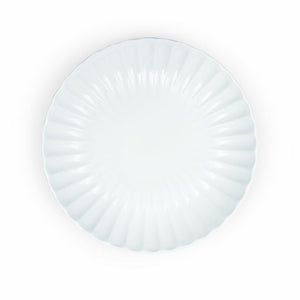 日本 白色 沙拉盘 Kasumi Daisy White Salad Plate 7.1" dia