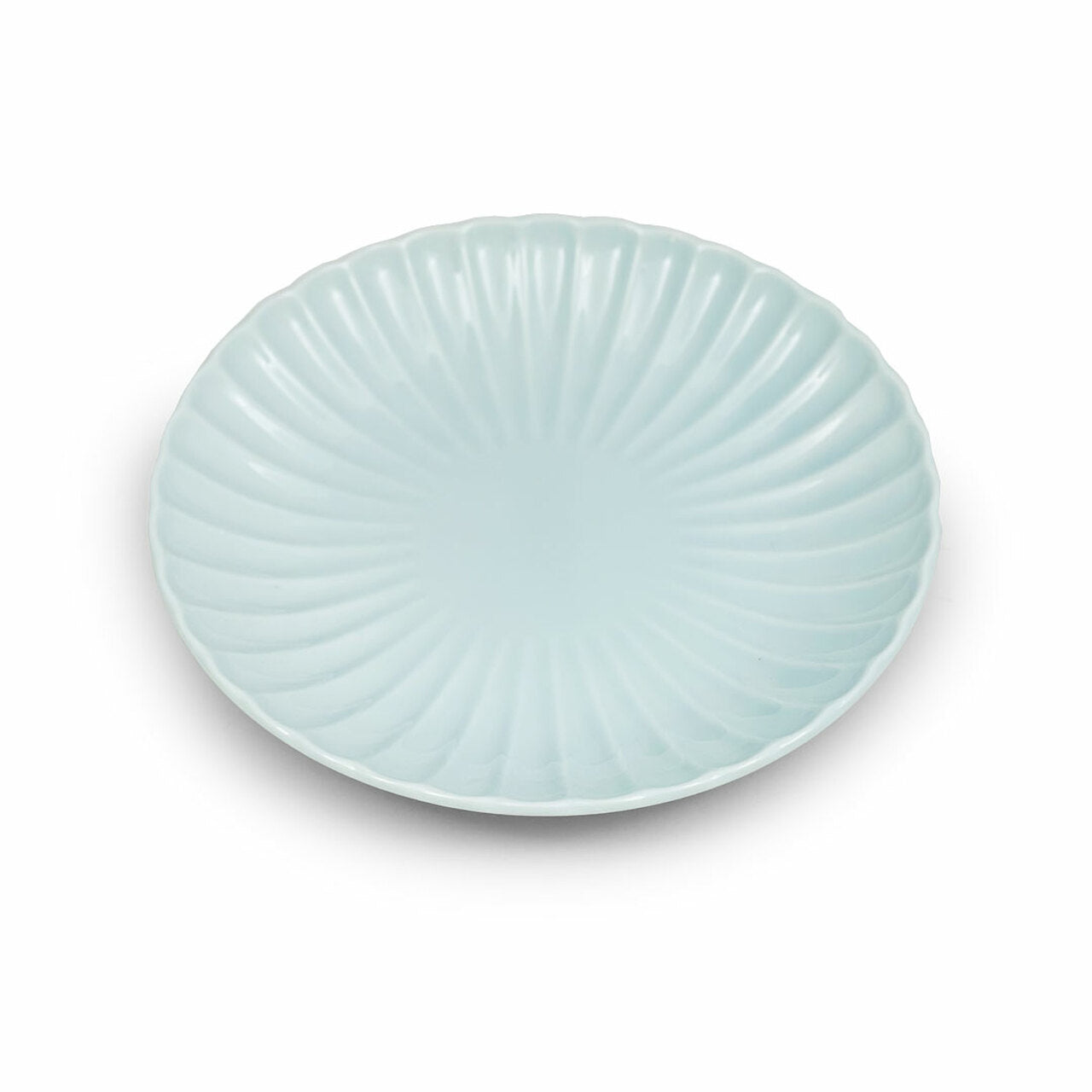 日本 浅蓝色 沙拉盘 Kasumi Daisy Light Blue Salad Plate 7.1" dia