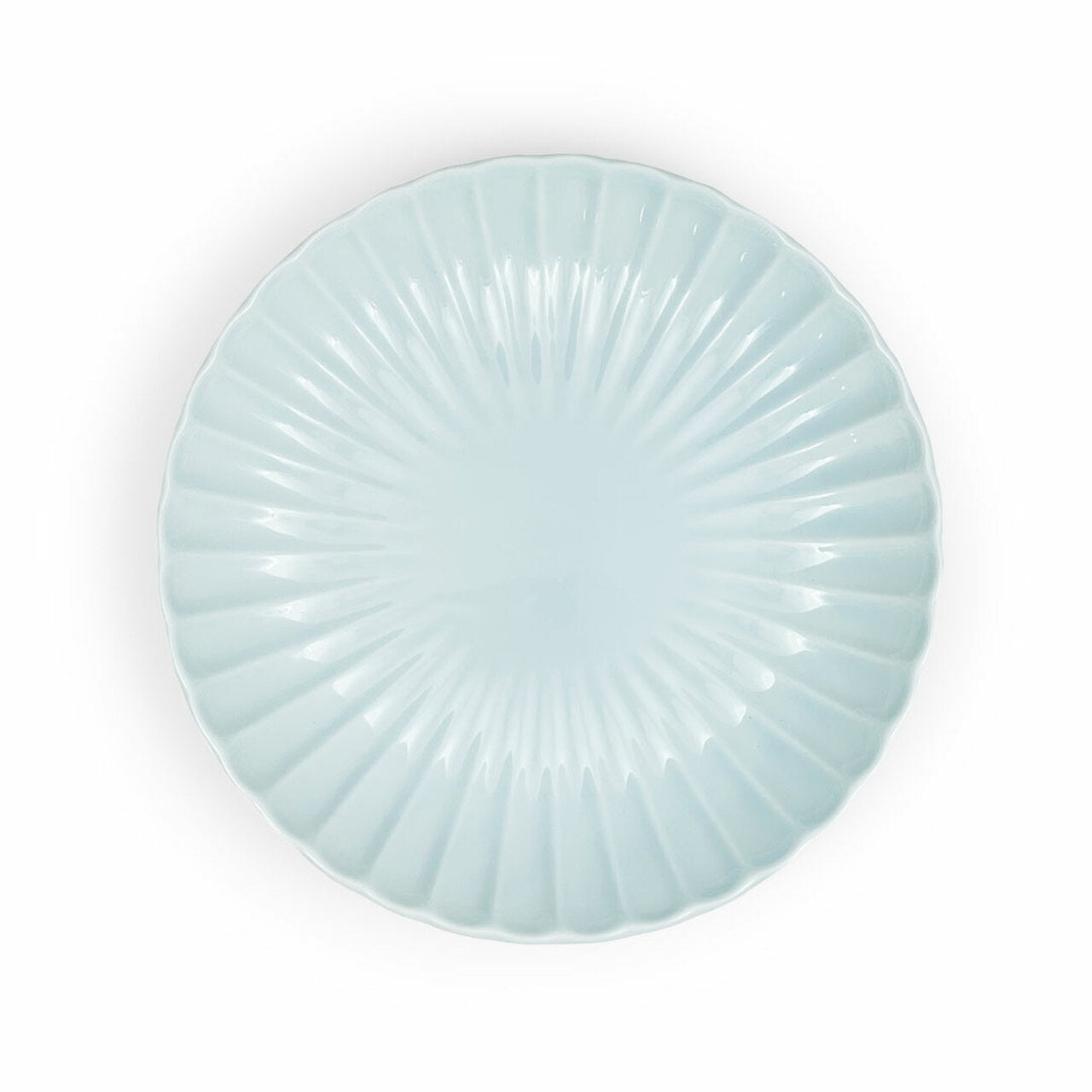 日本 浅蓝色 沙拉盘 Kasumi Daisy Light Blue Salad Plate 7.1" dia