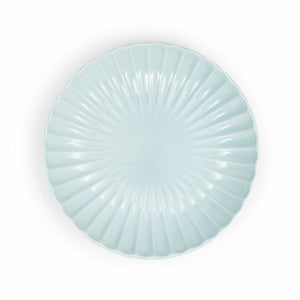 日本 浅蓝色 沙拉盘 Kasumi Daisy Light Blue Salad Plate 7.1" dia