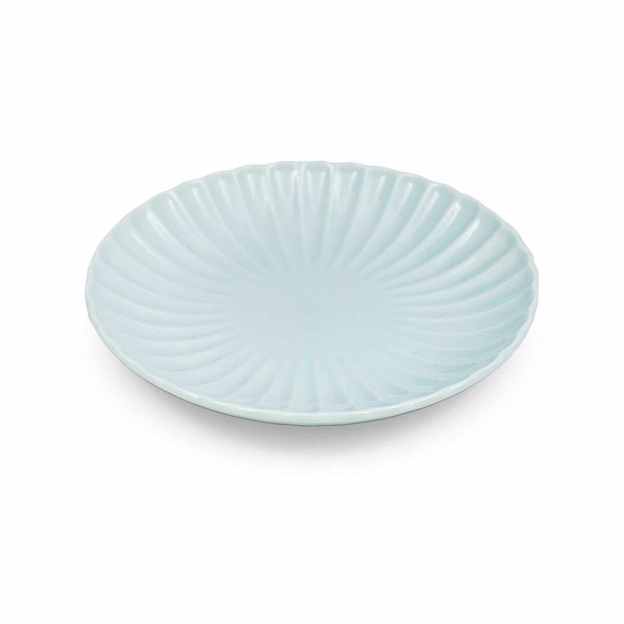 日本 浅蓝色 沙拉盘 Kasumi Daisy Light Blue Salad Plate 7.1" dia