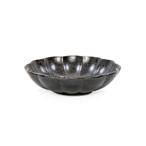 [NEW]日本 黑色 沙拉碗 pasta碗  Kikka Daisy Black Kessho Salad Bowl 18 fl oz / 7.05" dia