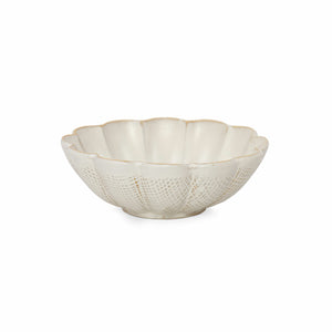 新品 象牙色 做旧 花朵造型 碗 [NEW] Kikka Daisy Kobiki Ivory Kobachi Bowl 10 fl oz / 5.35" dia