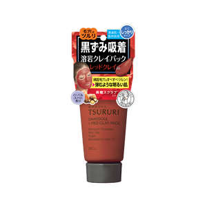 日本进口 TSURURI 口碑产品 黑炭矿物泥面膜 深层洁净 祛黑头粉刺保湿收敛毛孔 150g