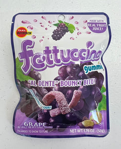 Bourbon fettuccine gummy grape 波本 葡萄味软糖