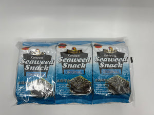 KOREAN SEAWEED SNACK ORIGINAL 韩国海苔片零食