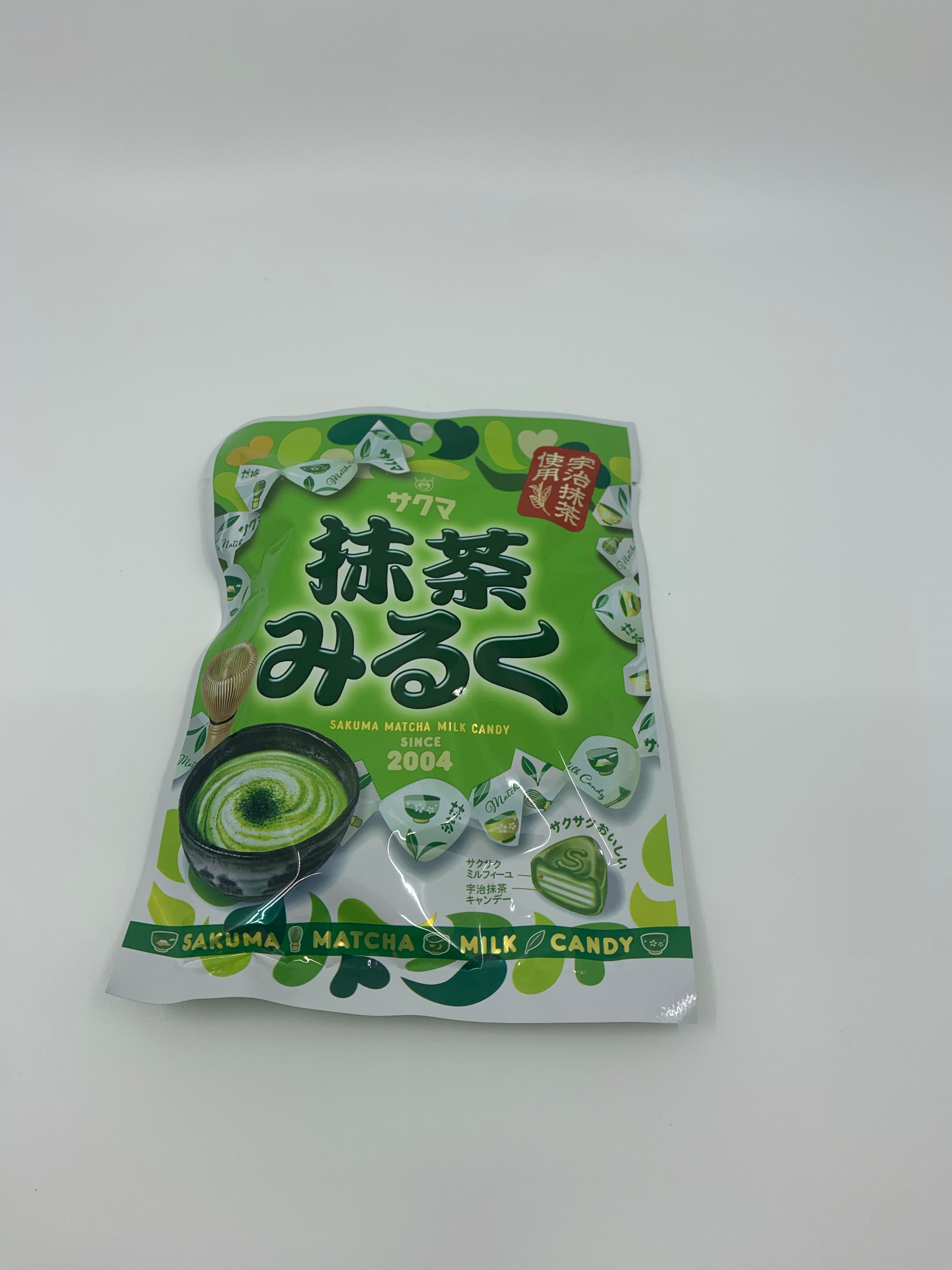 佐久间绿茶牛奶糖-Green tea milk Candy