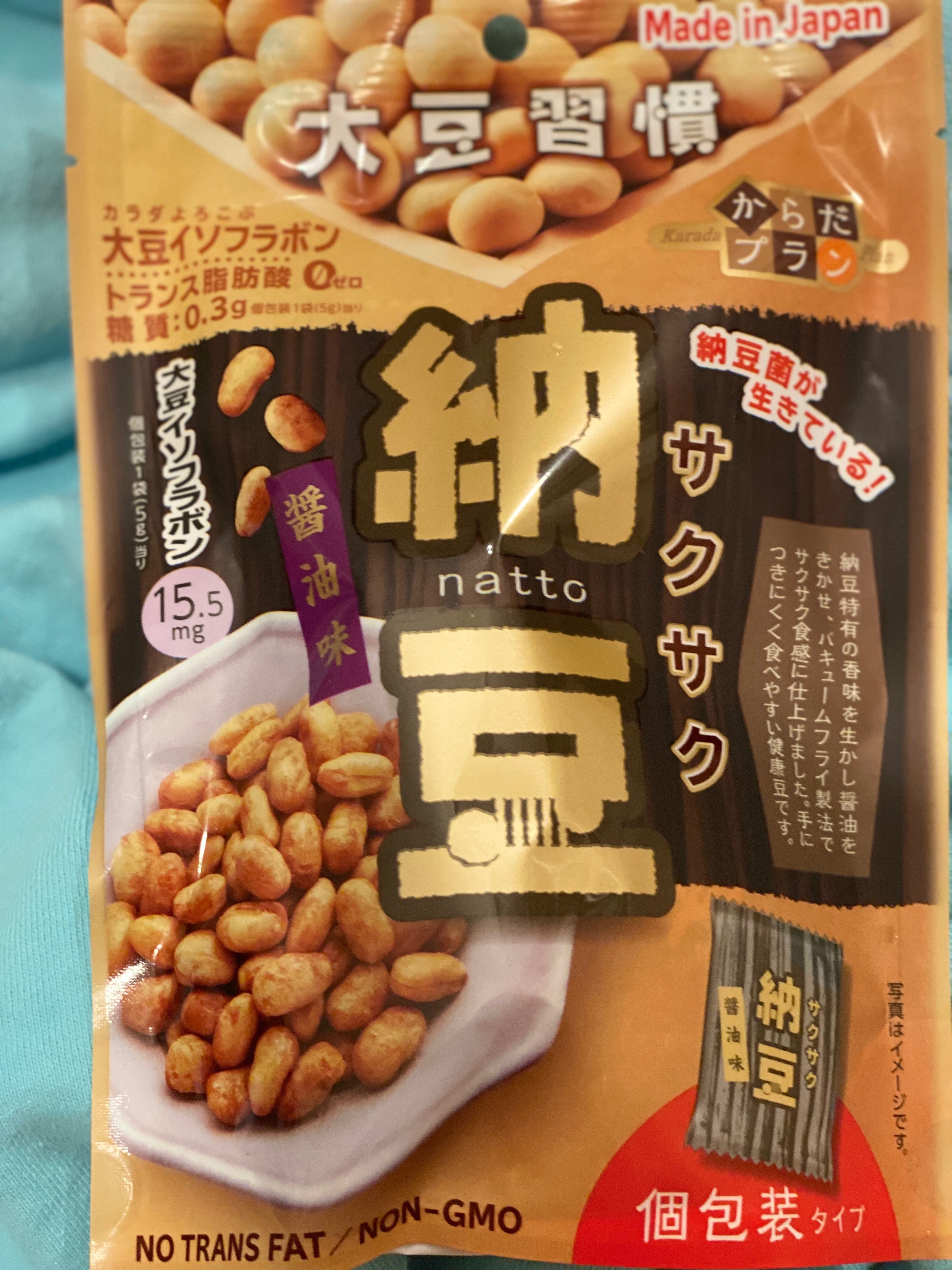 日本进口 纳豆 开袋即食 Natto Soybean Cracker 最佳尝鲜期 4月21日