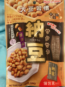 日本进口 纳豆 开袋即食 Natto Soybean Cracker 最佳尝鲜期 4月21日