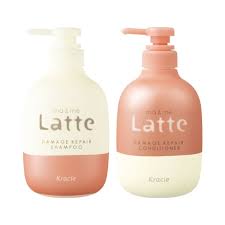 Kracie 洗发液 滋润修护 一岁以上儿童和大人均可使用 ma&me Latte Damage Repair Shampoo