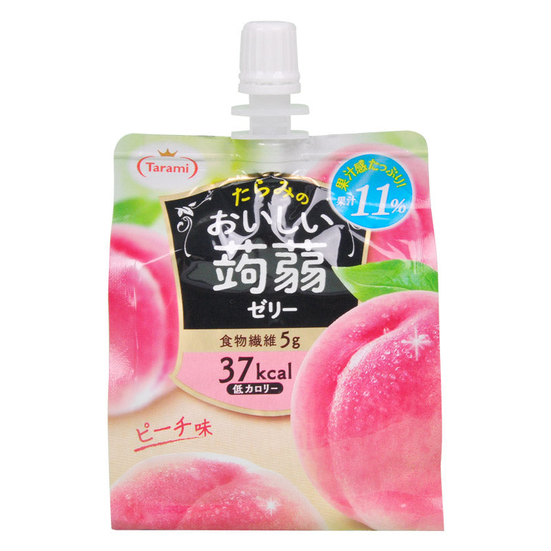 Tarami Peach Jelly Drink 白桃果冻 低卡低糖低脂高膳食纤维