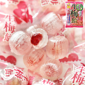 日本进口 理本 Ribon Candy Fresh Plum (Nama Ume)生梅饴 生梅子夹心糖果