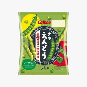 日本 CALBEE  Sayaendo Green Pea Refreshing Chips 4 packs