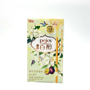 GLICO Pejoy 格力高 百醇 Neroli Passion Fruit Flavor 48g 橙花百香果 注心饼干棒【尝味期限Exp. 9/2023】