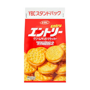 日本 山崎 香草奶油夹心饼干 YBC Vanilla Cream Entry Sandwich Cookies【尝味期 1/2024】