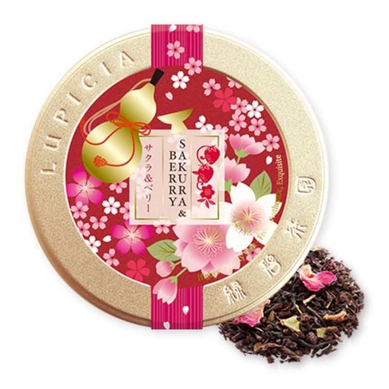 日本LUPICIA 2023 Spring Limited Sakura & Berry Black Tea 50g 春季