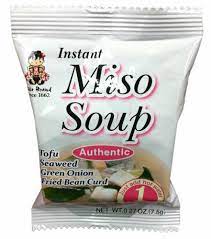 日本 即食便携味增汤 gluten free  3pack Miyasaka Freeze Dried Authentic Miso Soup, 0.27-Ounce