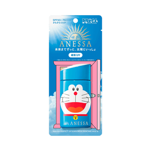 SHISEIDO 资生堂 ANESSA 安耐晒 Limited Doraemon Sunscreen 哆啦A梦限定 小金瓶 笑脸款 水能户外 清透 防晒乳 SPF50 60ml