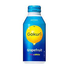 三得利 西柚汁儿 含400g果汁 SUNTORY Gokuri Grapefruit 22% 整箱24本入