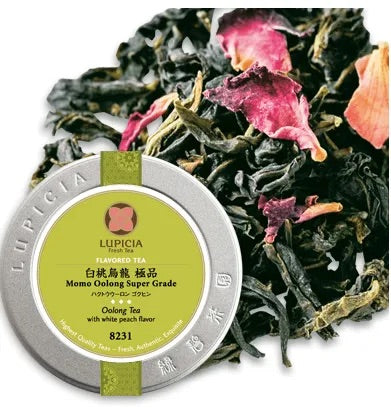 日本 LUPICIA 绿碧茶园 Oolong Tea with White Peach Flavor 白桃乌龙 极品 新鲜 经典 舒缓神经 天然果实香 非香精