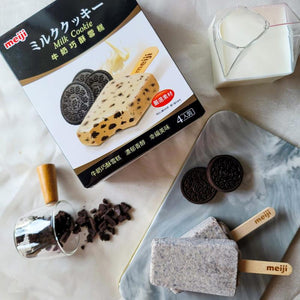 日本明治 牛奶巧酥雪糕 meiji Milk cookie Ice cream