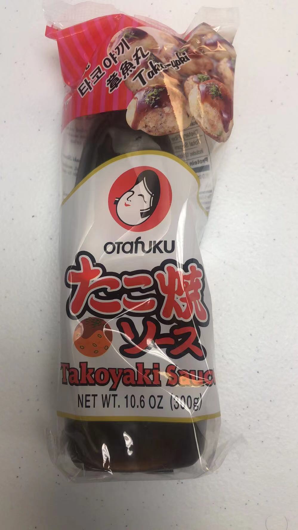 日本进口 多福大阪烧汁 什锦煎饼 烧蛋 包饭蔬菜酱