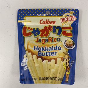 Calbee JagaRico Hokkaido Butter 卡乐比 黄油味薯条 日本多年爆红单品