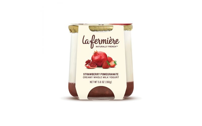 LA FERMIÈRE 法式水果酸奶 草莓石榴口味 Strawberry Pomegranate Yogurt