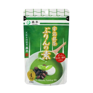 Morihan Uji Matcha Pudding Mix 宇治抹茶 布丁粉 速成美味甜品好物 2.8oz